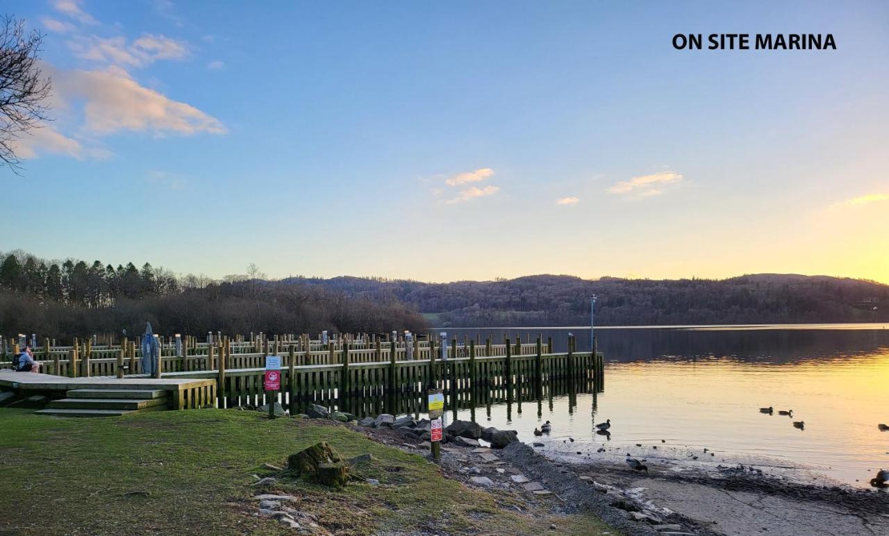 Cheerful 3 Bedroom Lodge At White Cross Bay Windermere Eksteriør bilde